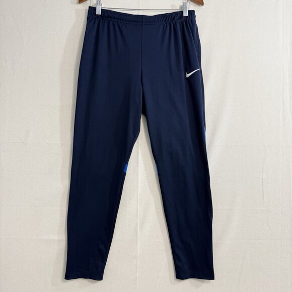Nike Dri Fit Football Soccer Pants Women’s Large DH9273-451 Standard Fit Blue - Picture 1 of 13